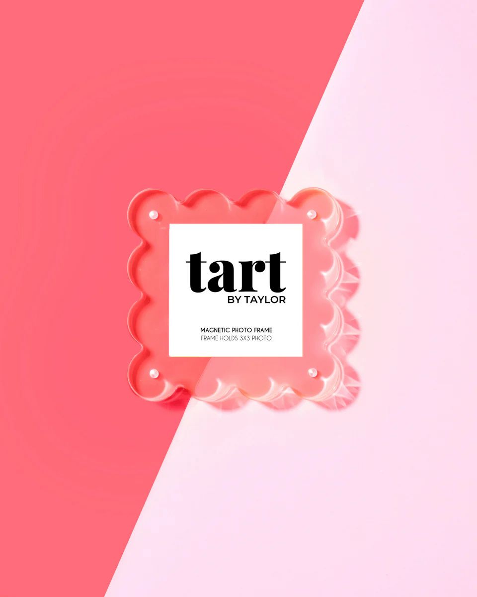 Neon Pink Mini Acrylic Picture Frame | Tart By Taylor