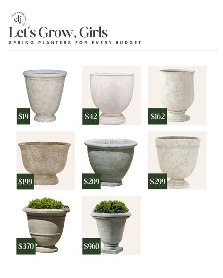 Planters for every budget! No matter how much you’re wanting to spend you can give your (real or faux) plants some love with a new container 🪴

#LTKhome #LTKSeasonal