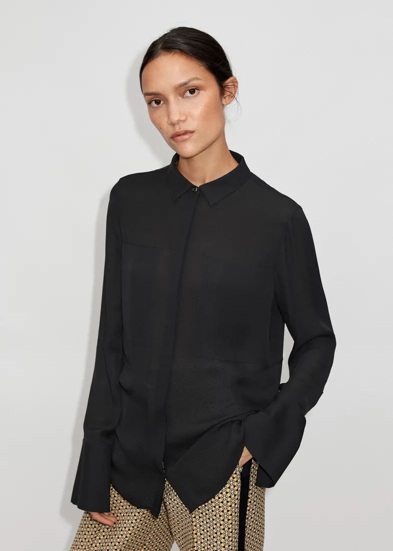 Silk Relaxed Forever Shirt | ME + EM