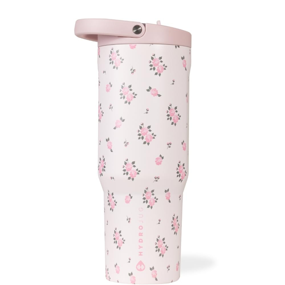 HydroJug Sport - Stainless Steel Tumbler with Straw, Vacuum Insulated, 32oz Leakproof Water Bottl... | Amazon (US)