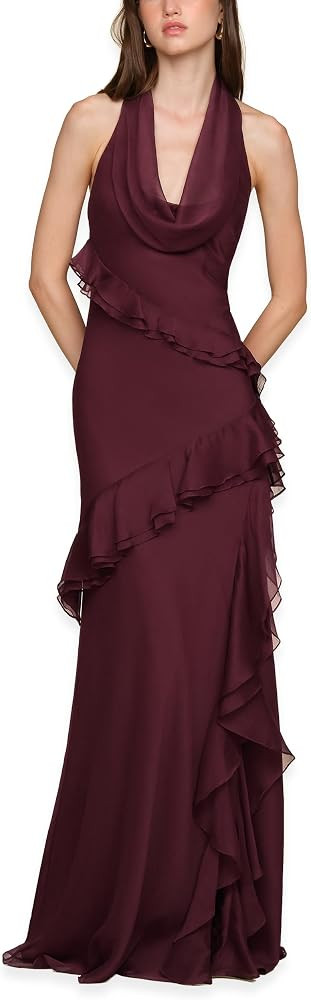 Amur Women's Marisol Cowl Neck Gown | Amazon (US)
