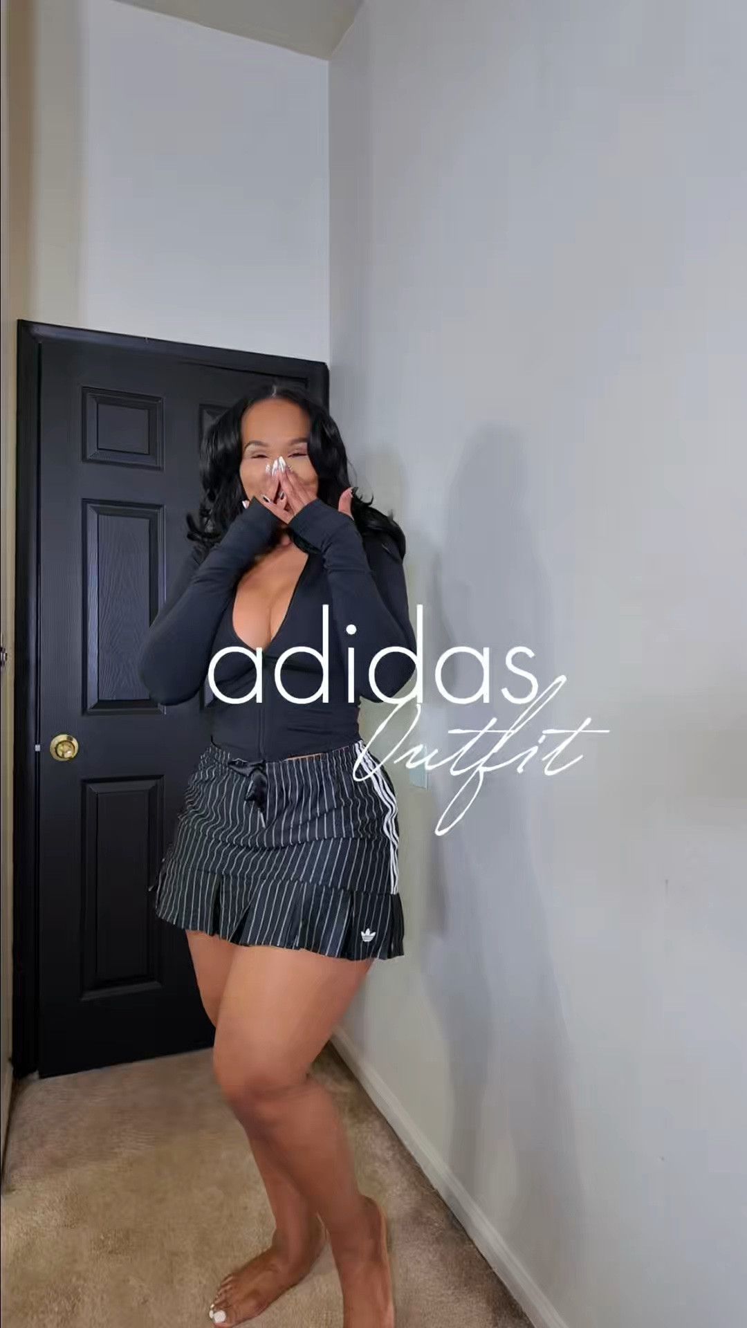 @adidas 

I'm 5’7 180lbs 
Top: Small | Large | Small
Skirt: Large
Pants: Medium

#LTKootd #LTKActive #LTKMidsize