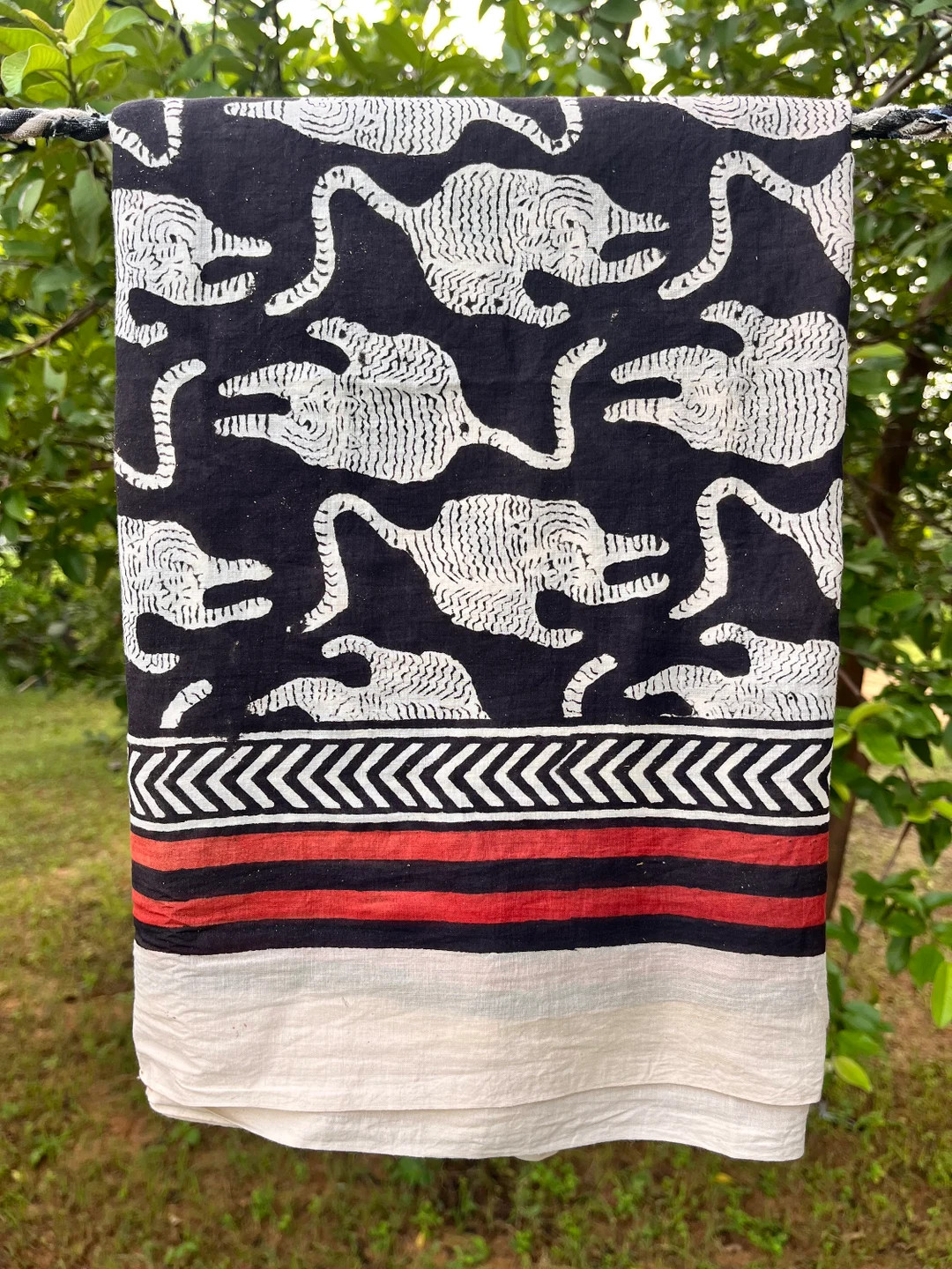 Hand Block Printed Beach Sarong for Women Beach Scarves in Cotton Beach Wrap Pareo Beach Swim Wea... | Etsy (US)