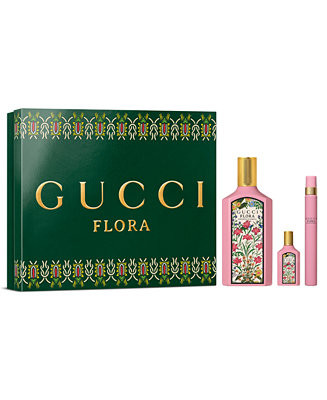 3-Piece Flora Gorgeous Gardenia Eau de Parfum Spray Gift Set | Macy's
