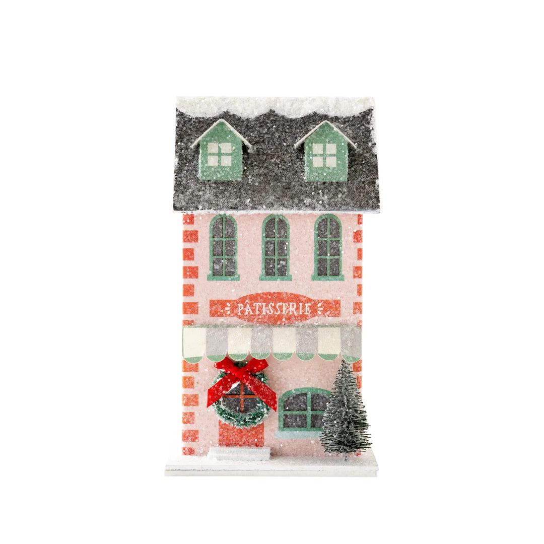 Village Christmas Paper Bakery Decoration | My Mind's Eye