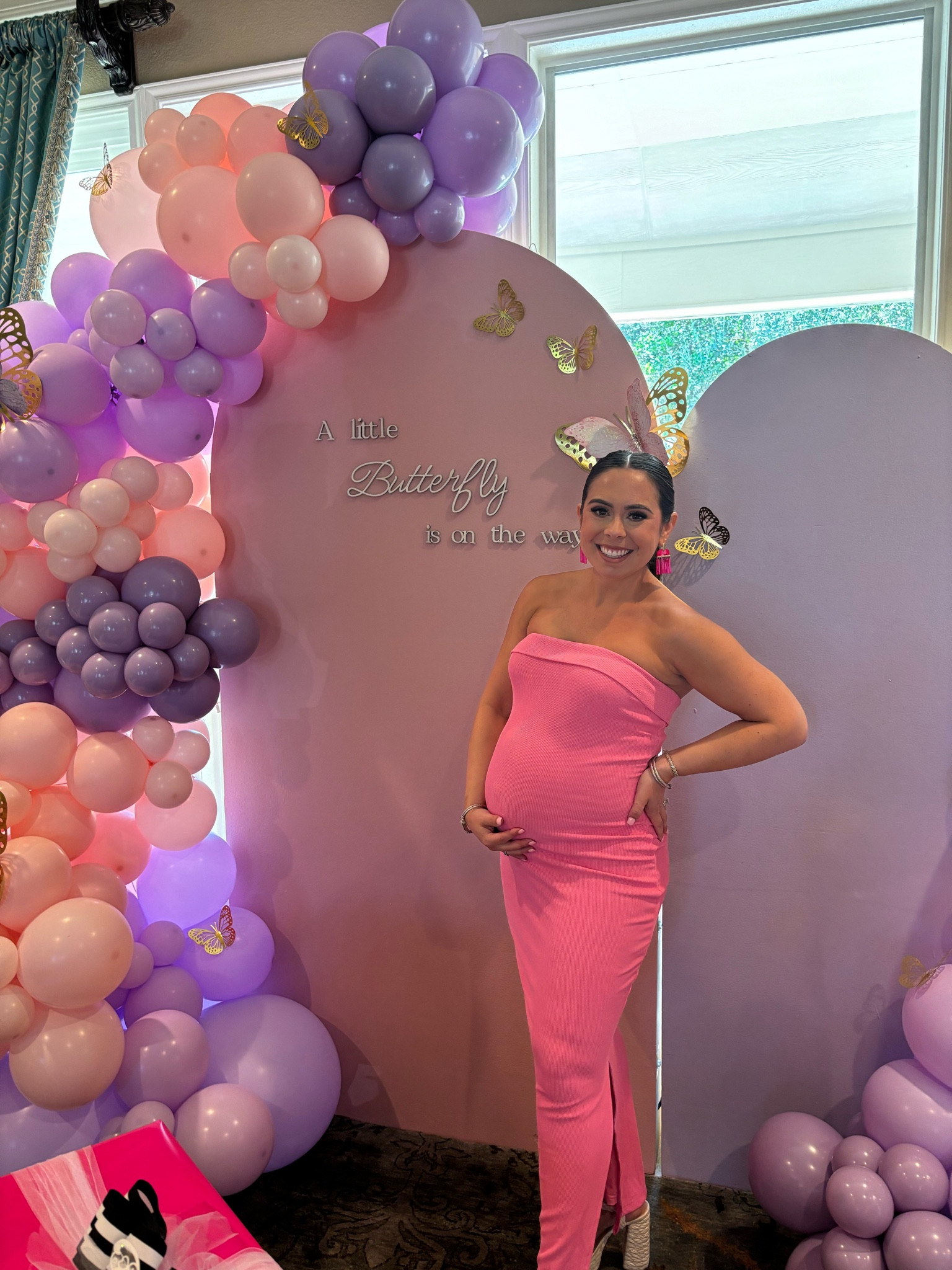 Non maternity baby shower dress 🎀🤍

#LTKFindsUnder50 #LTKBump #LTKFindsUnder100