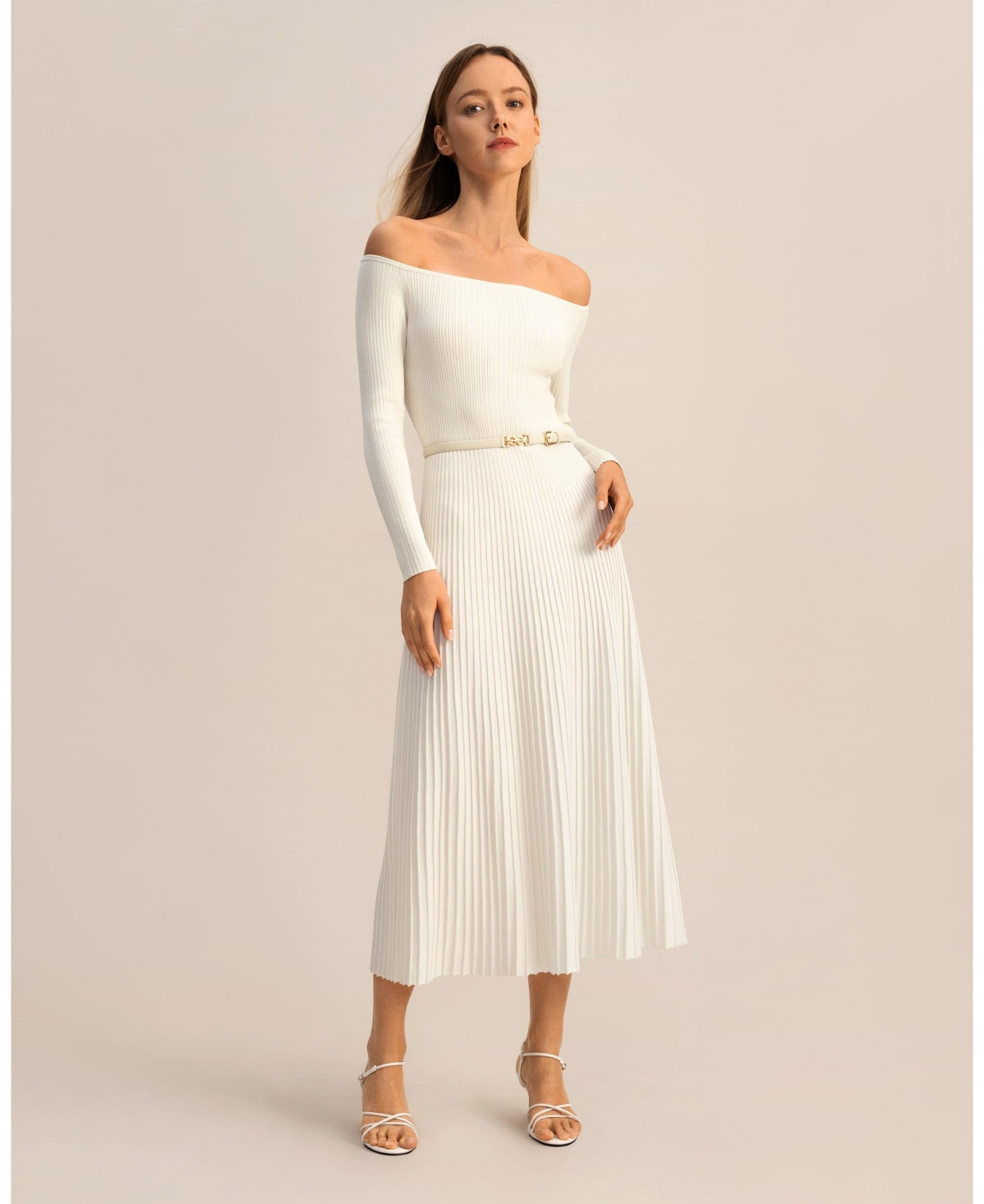 Lilysilk Women's The Vivi Knit Dress - Natural white | Macy's