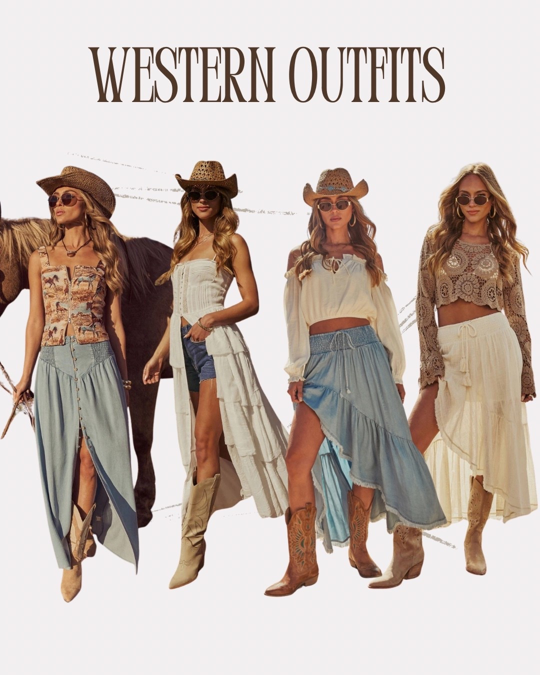 Western outfits // western style // western // western fashion // country concert // rodeo outfits // festival 

#LTKSaleAlert #LTKFestival #LTKTravel