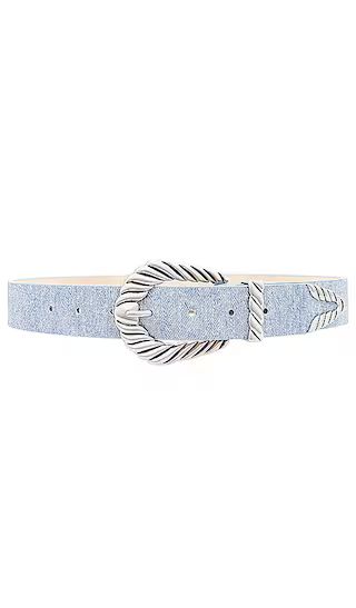 Modern Rodeo Belt in Light Denim | Revolve Clothing (Global)