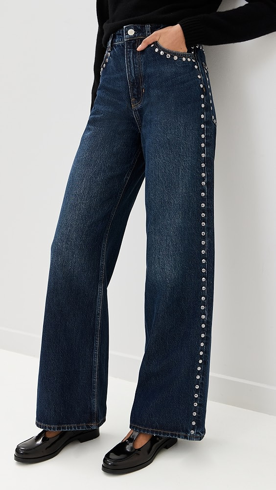 Reformation Cary High Rise Slouchy Wide Leg Jeans | Shopbop | Shopbop