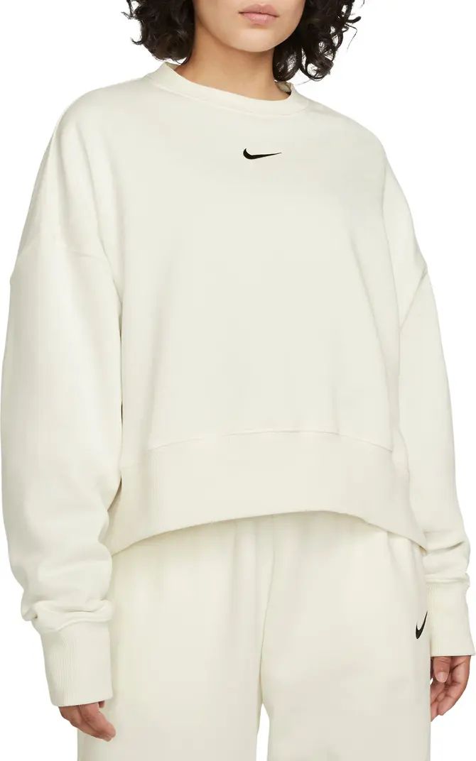 Nike Phoenix Fleece Crewneck Sweatshirt | Nordstrom | Nordstrom