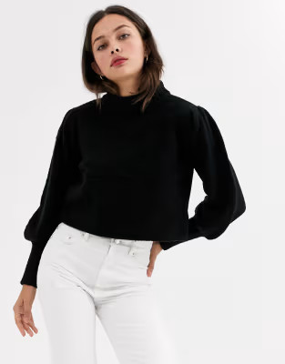 Moon River balloon sleeve sweater | ASOS US