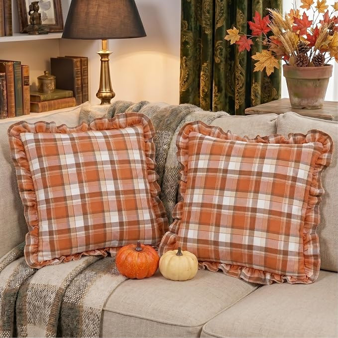 If your home doesn’t feel like fall yet… this is your sign 🍁 I just did the easiest fall living room refresh using Amazon finds and I’m obsessed. Swapped in a chunky knit throw blanket, added neutral throw pillows, layered a cozy rug, and styled pumpkin decor + a fall garland on my console. The wreath moment at the door? So cute. Even changed my curtains for that warm autumn glow. It’s minimal, cozy, and gives that Pinterest fall aesthetic without trying too hard 🤎

#FallHomeRefresh #AmazonDecorFinds #FallLivingRoomDecor #CozyFallHome #AmazonFallFinds #LTKHomeInspo #FallAestheticDecor #NeutralHomeDecor #PumpkinSeason #FallWreaths #FallPillows #CozyBlankets #AutumnDecor #HomeStyling #FallGarlands #WarmHomeVibes #AmazonMustHaves #FallDecorIdeas #LivingRoomInspo #CozySeason #FallStyleHome #HalloweenHomeDecor #DecorInspo #HomeRefresh 

 #LTKSeasonal #LTKHome #LTKSaleAlert