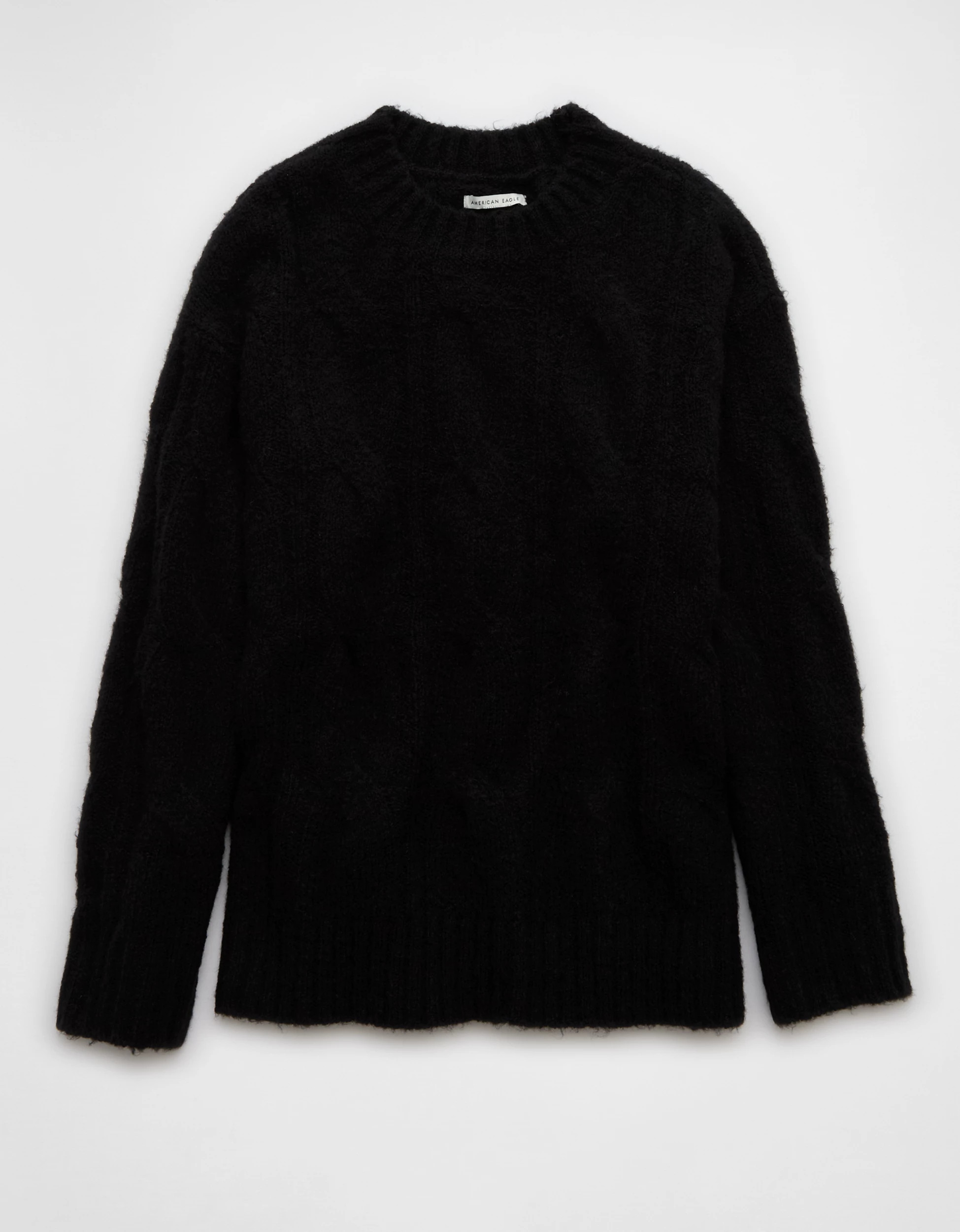 AE Whoa So Soft Cable Knit Sweater | American Eagle Outfitters (US & CA)