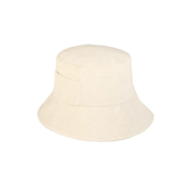 Wave Bucket Hat (Beige Terry) | Montce