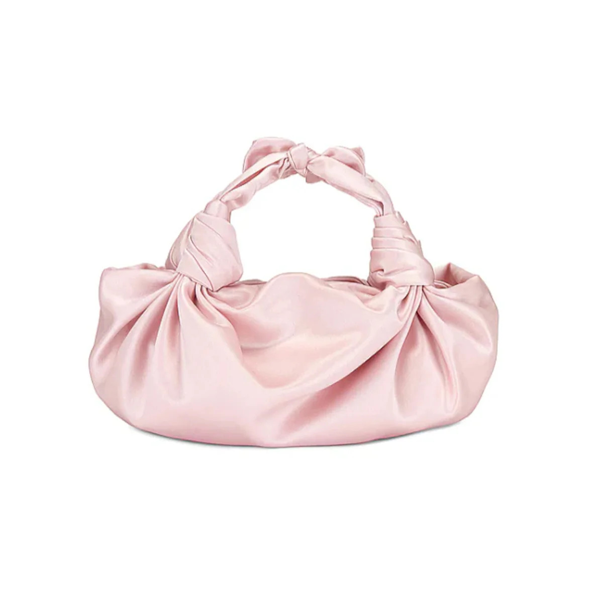 Blush NLA Silk Knot Bag | Over The Moon
