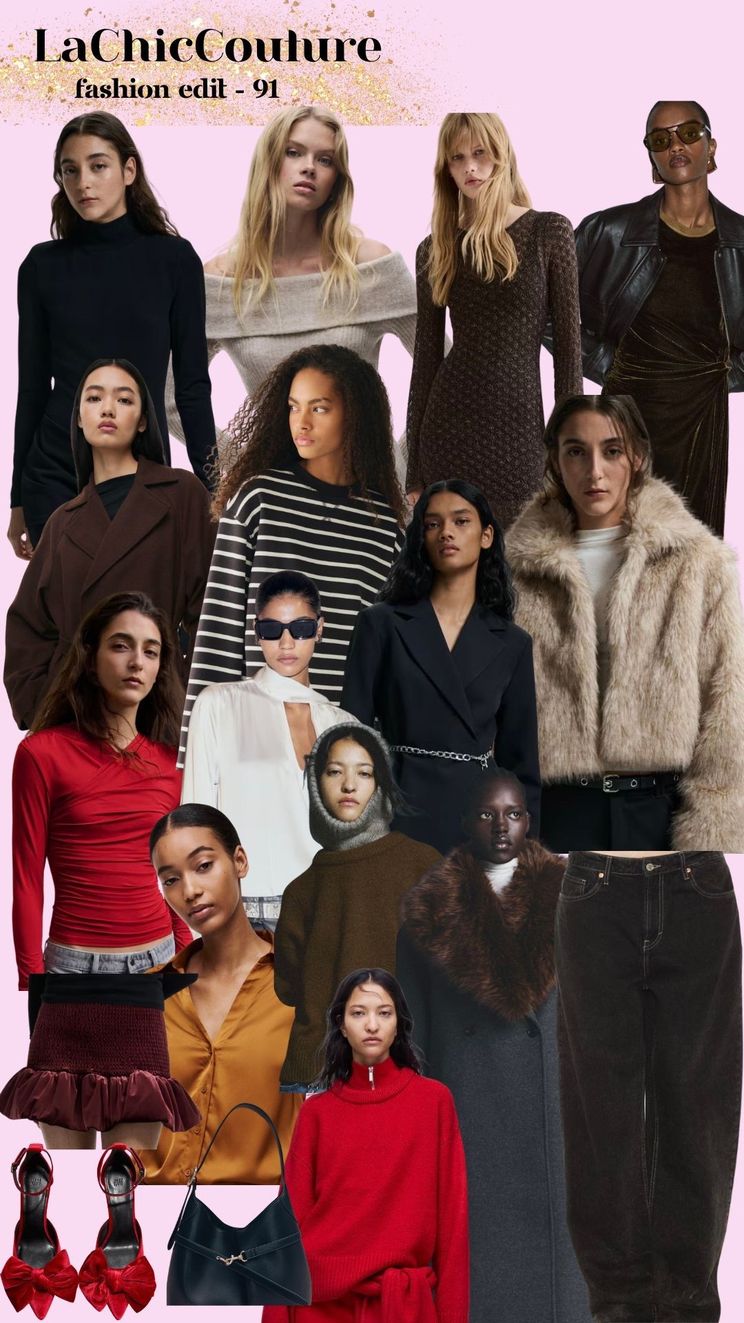 LaChicCouture Fashion Edit - 91 Fall Outfit. Holiday Outfit Inspo. Fashion trends. Fall Capsule Wardrobe #ootd #streetstyle #FashionTrends #Outfitinspo #falloutfits #falllooks #vogue #outfitideas #lachiccouture










#LTKootd #LTKStyleTip #LTKParties