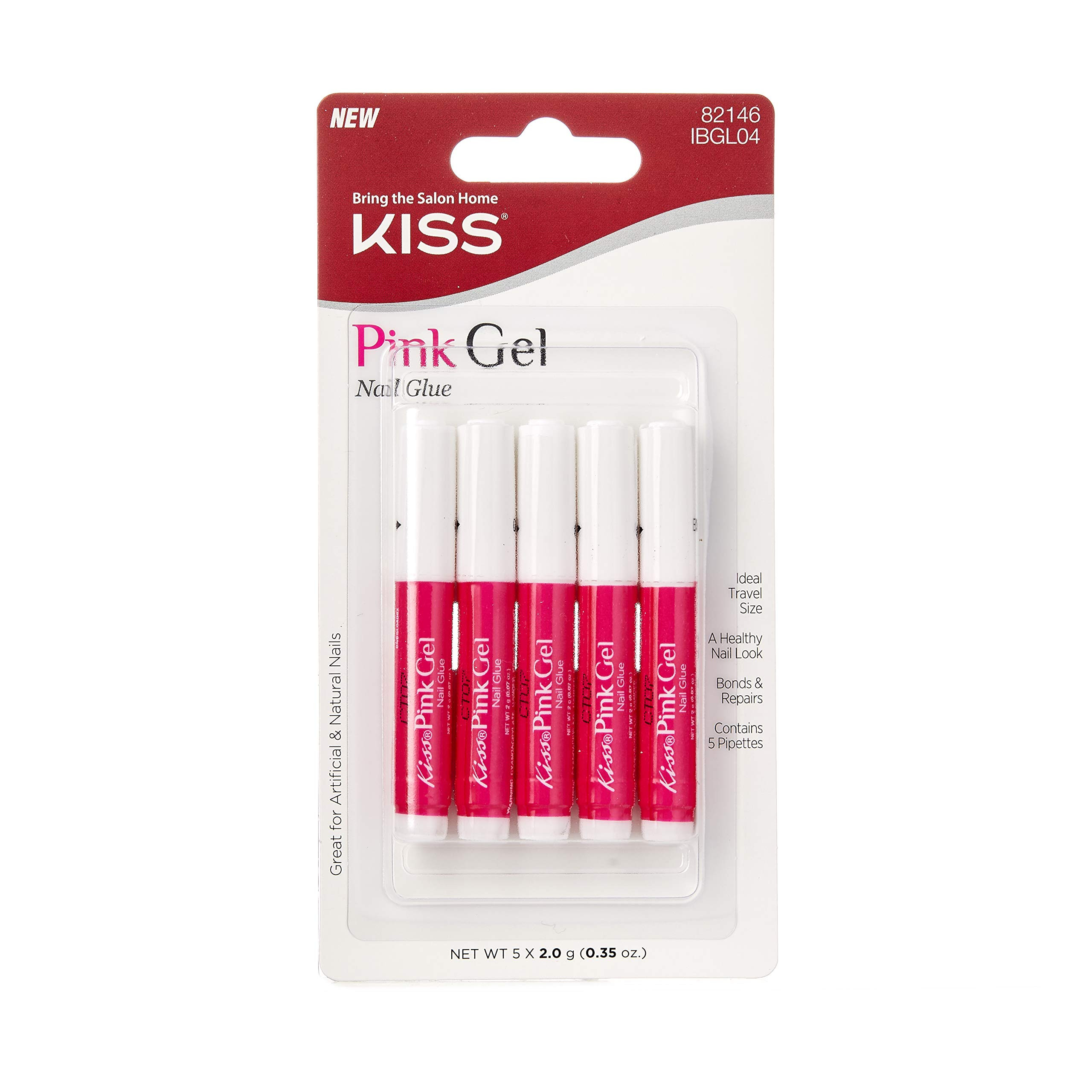 Kiss Pink Gel Nail Glue | Amazon (US)