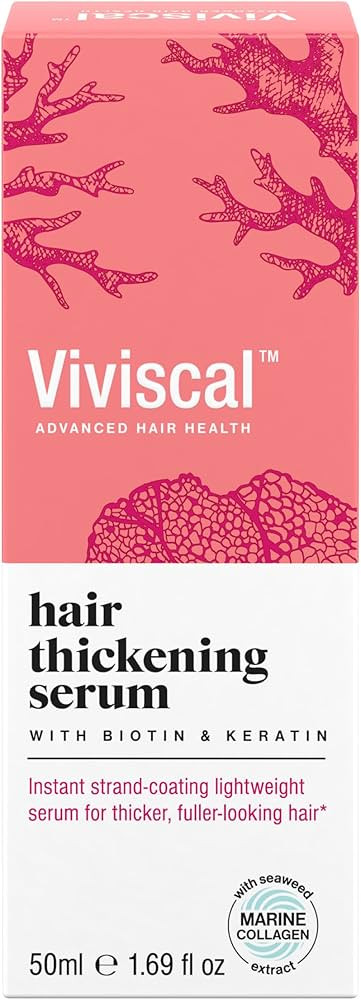 Viviscal Hair Thickening Serum, Instant Lightweight Hair Product, Leave-in Elixir for Thicker, Fu... | Amazon (US)