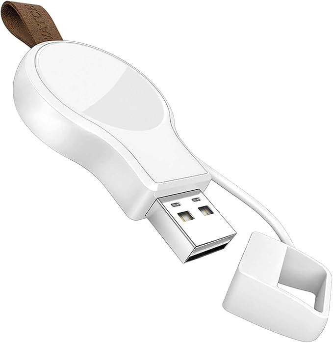 NEWDERY Charger for Apple Watch Portable iWatch USB Wireless Charger, Travel Cordless Charger wit... | Amazon (US)