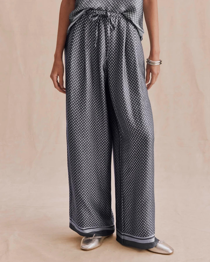 Valerie Pleated Print Pant | Splendid