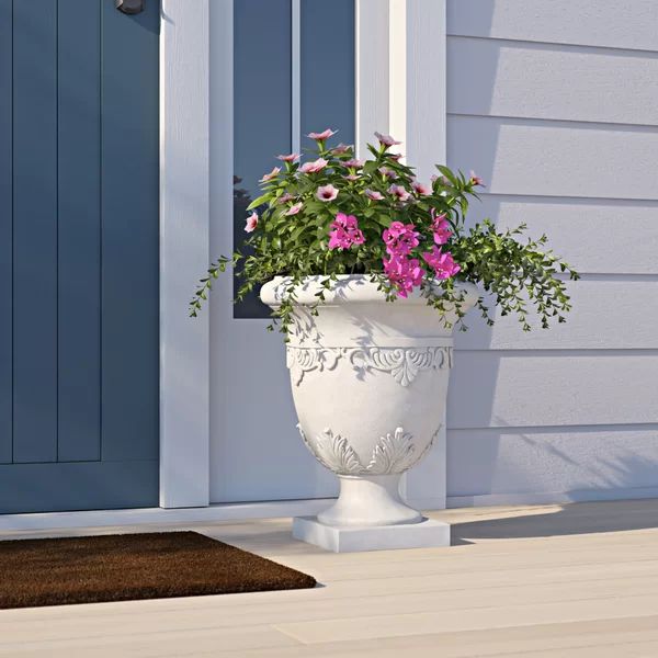 Blanchard Quartz Stone Urn Planter | Wayfair North America