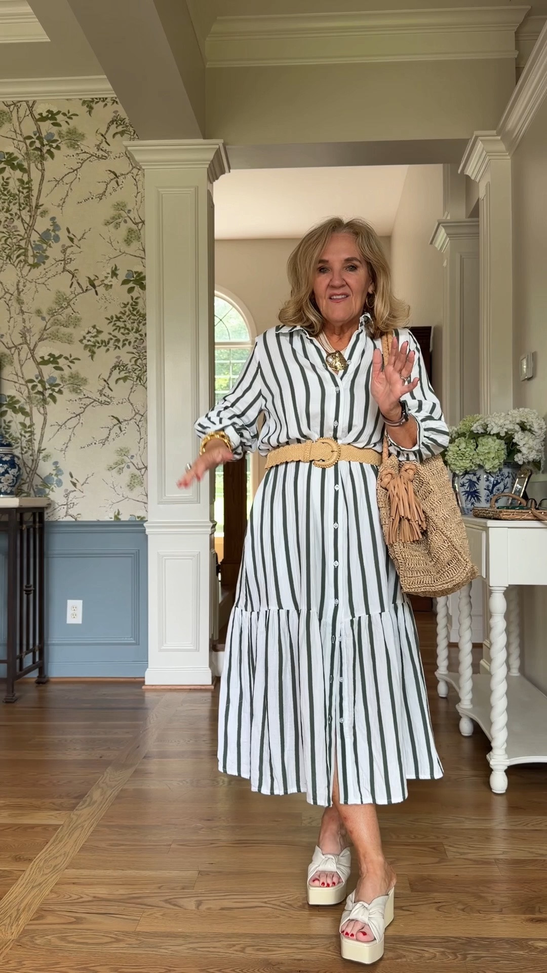 Major sale at Chicos! Sized down to a .5 

The relaxed silhouette of this striped dress is easy and comfortable on its own, but adding a woven belt creates shape and gives the whole look a polished feel.

 #LTKootd #LTKSeasonal #LTKSaleAlert