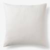 The Company Store Company Cotton Ivory Texture 24 in. X 24 in. Throw Pillow Cover 58028J-24X24-IVORY | The Home Depot
