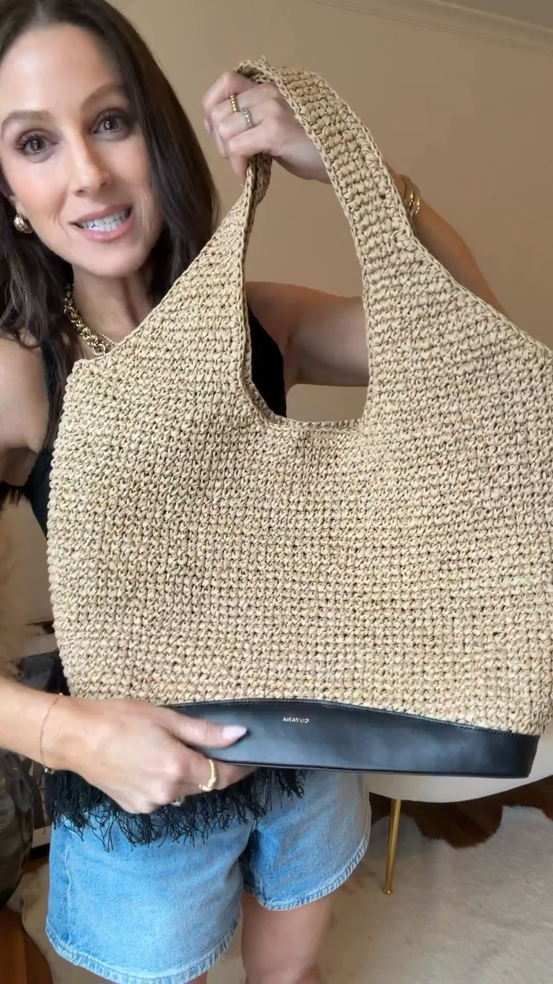 @cuyana #ad
Two bags I love from Cuyana. A summer bag that can function as a beach/pool/ or mom bag — and a year-round more elevated tote for work/travel!