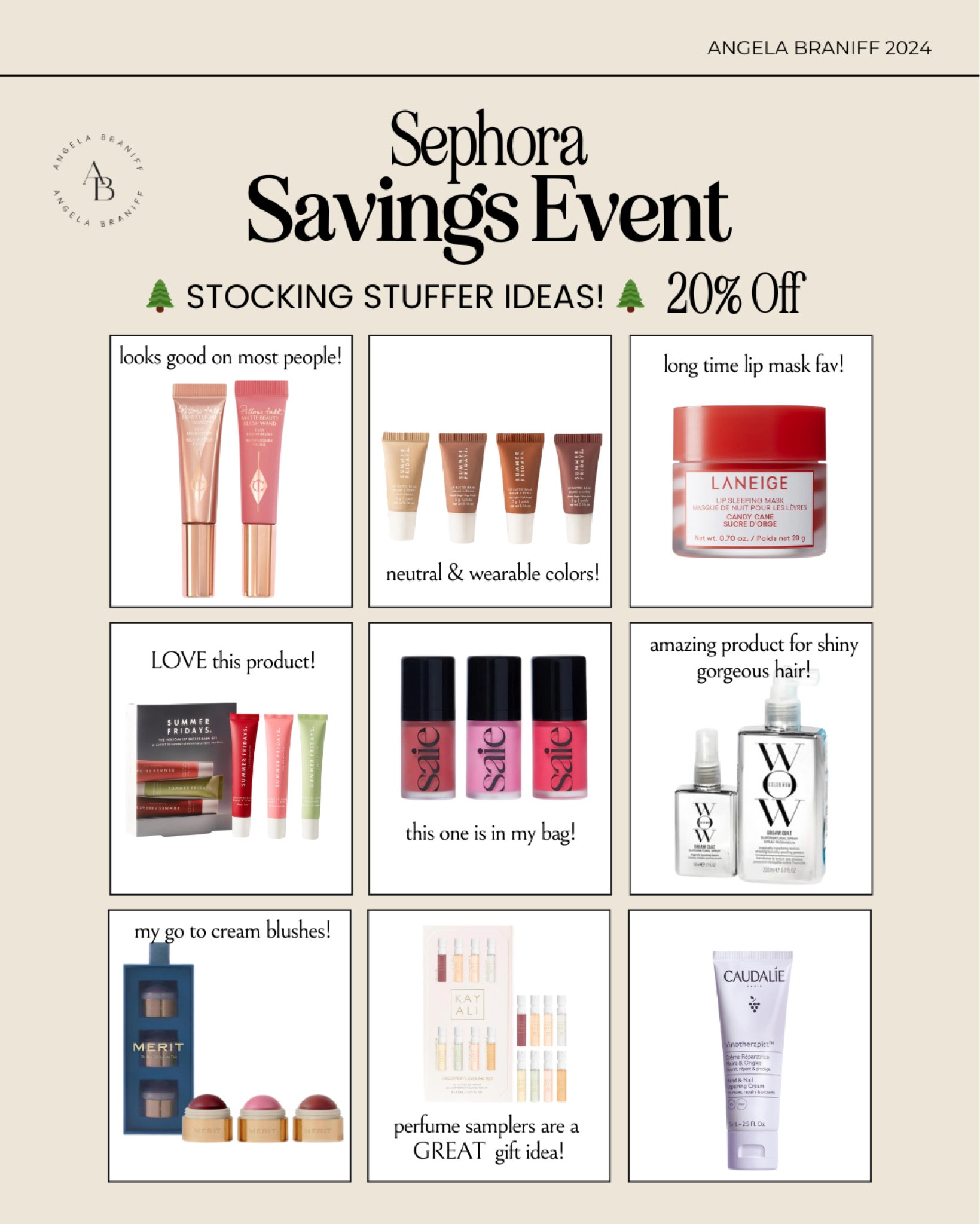 Stocking stuffers you can grab for 20% off  during the Sephora Savings Event! 

#LTKGiftGuide #LTKBeauty #LTKHoliday