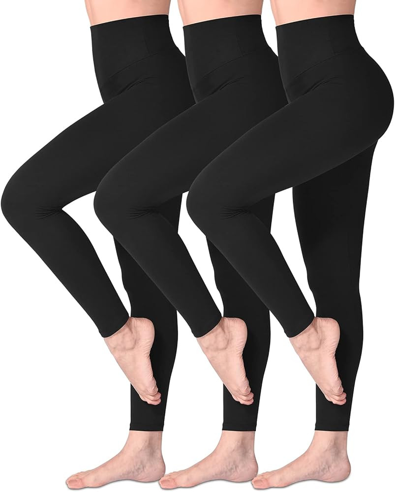 SINOPHANT Legging Femmes Pantalon de Sport, Jegging Taille Haute Femme Yoga Opaque Doux Grande Ta... | Amazon (FR)