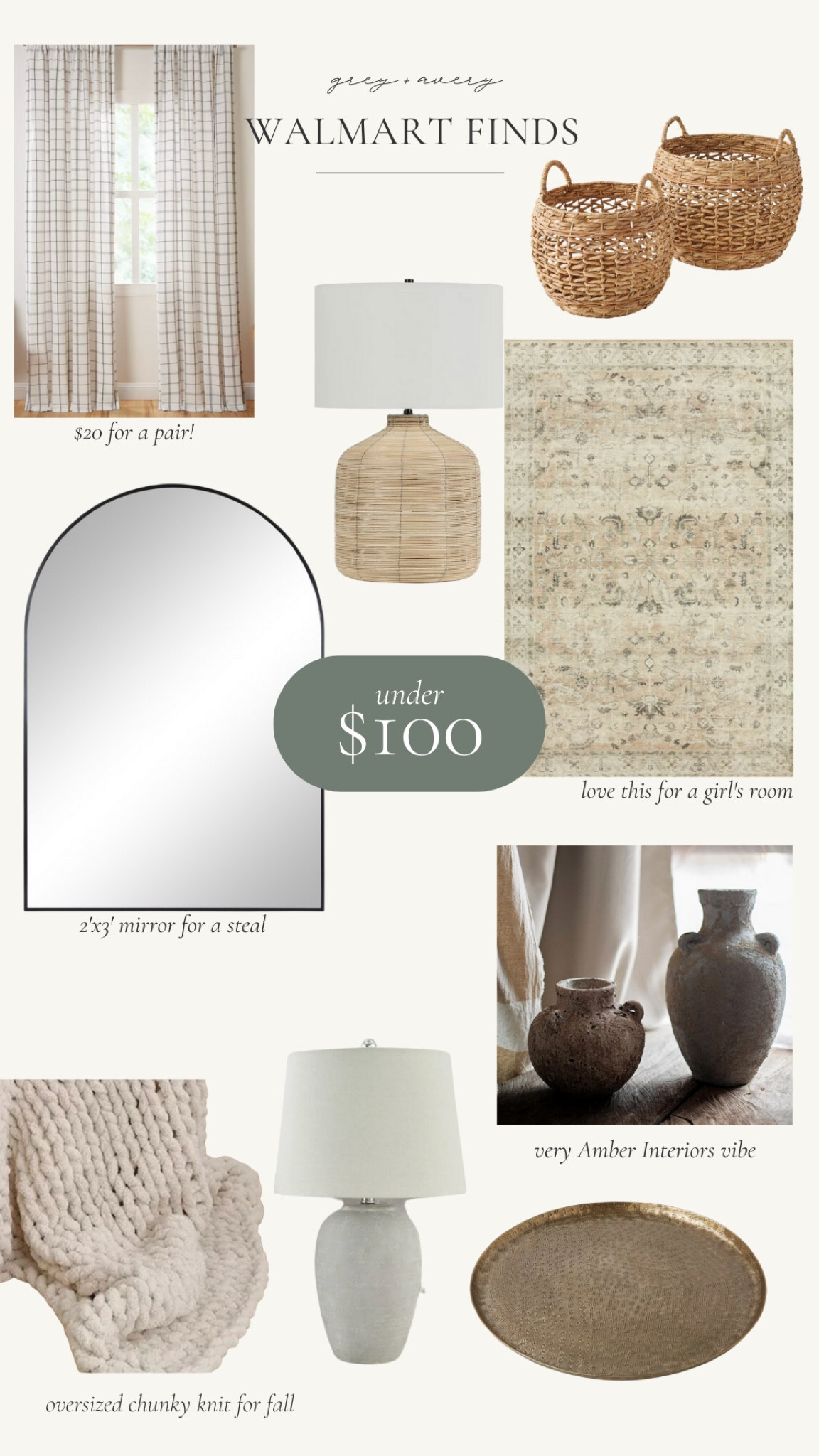 Walmart home finds!

#LTKhome #LTKunder100