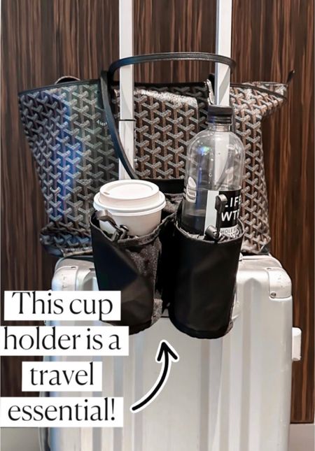 Cup holder 
Suitcase
Goyard tote 

#LTKunder50 #LTKFind #LTKtravel