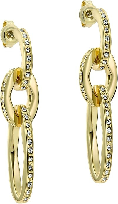 Ted Baker London Shirina Crystal Shimmer Drop Earrings for Women (Gold/Crystal) | Amazon (US)