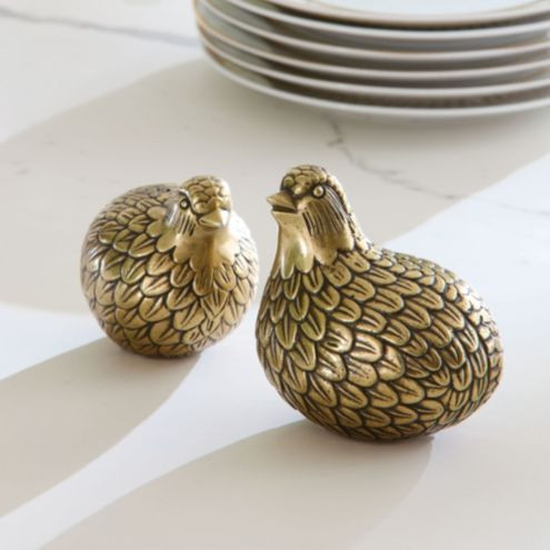 Partridge in a Pair Salt & Pepper Set | Ballard Designs, Inc.