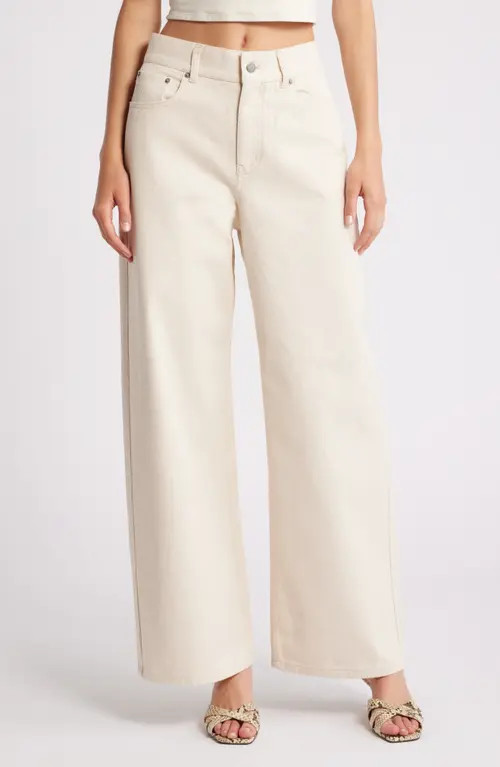 & Other Stories Wide Leg Pants in Beige at Nordstrom, Size 0 | Nordstrom
