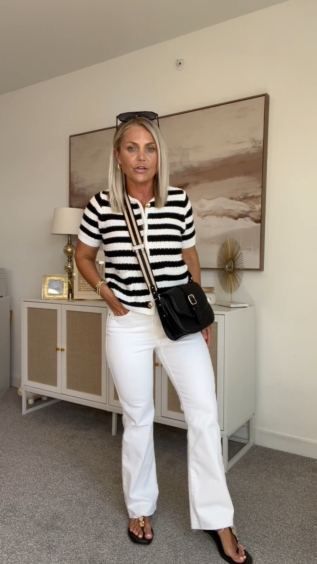 Walmart Summer Outfit Idea!☀️ How cute is this look for summer brunch or even a date night! This cardigan with the gold buttons is so comfy and can be even dressed up with black slacks for work. & these white jeans are so comfortable and even petite friendly! 


Walmart, Walmart fashion, Walmart fashion finds, Walmart finds, Walmart style, Walmart new arrivals, summer outfits, casual style, date night outfit, petite style, midsize fashion, white jeans

#LTKMidsize #LTKFindsUnder50 #LTKStyleTip