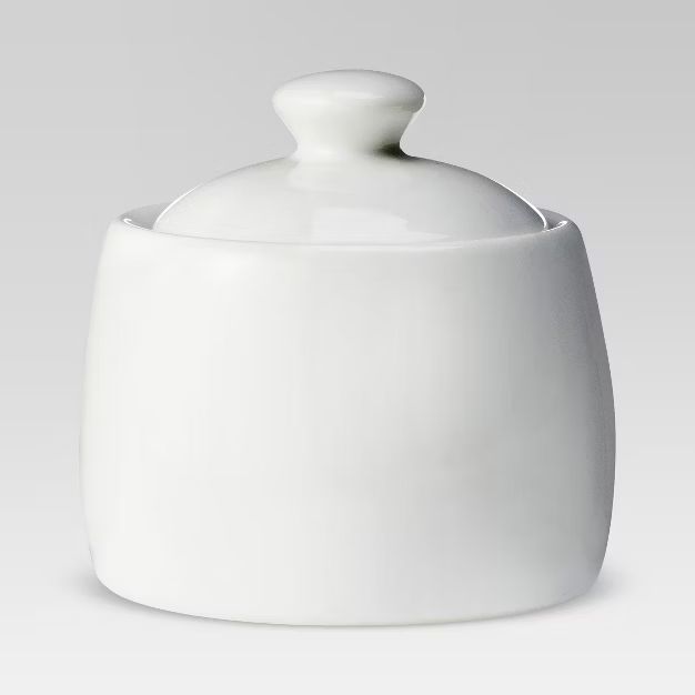 8oz Ceramic Sugar Bowl White - Threshold&#8482; | Target