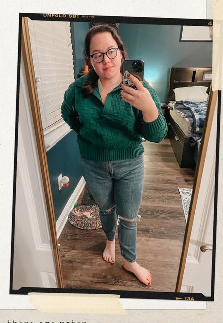 Abercrombie is having some great deals now through the LTK app! These jeans are great for petite women - curvy, comfy, and casual. And this sweater is oh so soft! Tagging a few more of my Abercrombie & Fitch favorites here, too ✨

#LTKsalealert #LTKxAF #LTKSeasonal