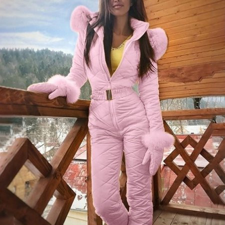 Women Lady Winter Warm Snowsuit Outdoor Sport Pants Ski Suit Waterproof Trousers | Walmart (US)