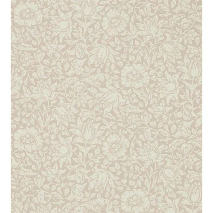 Mallow Wallpaper by Morris & Co - Pink - Price Per Yard | Chairish