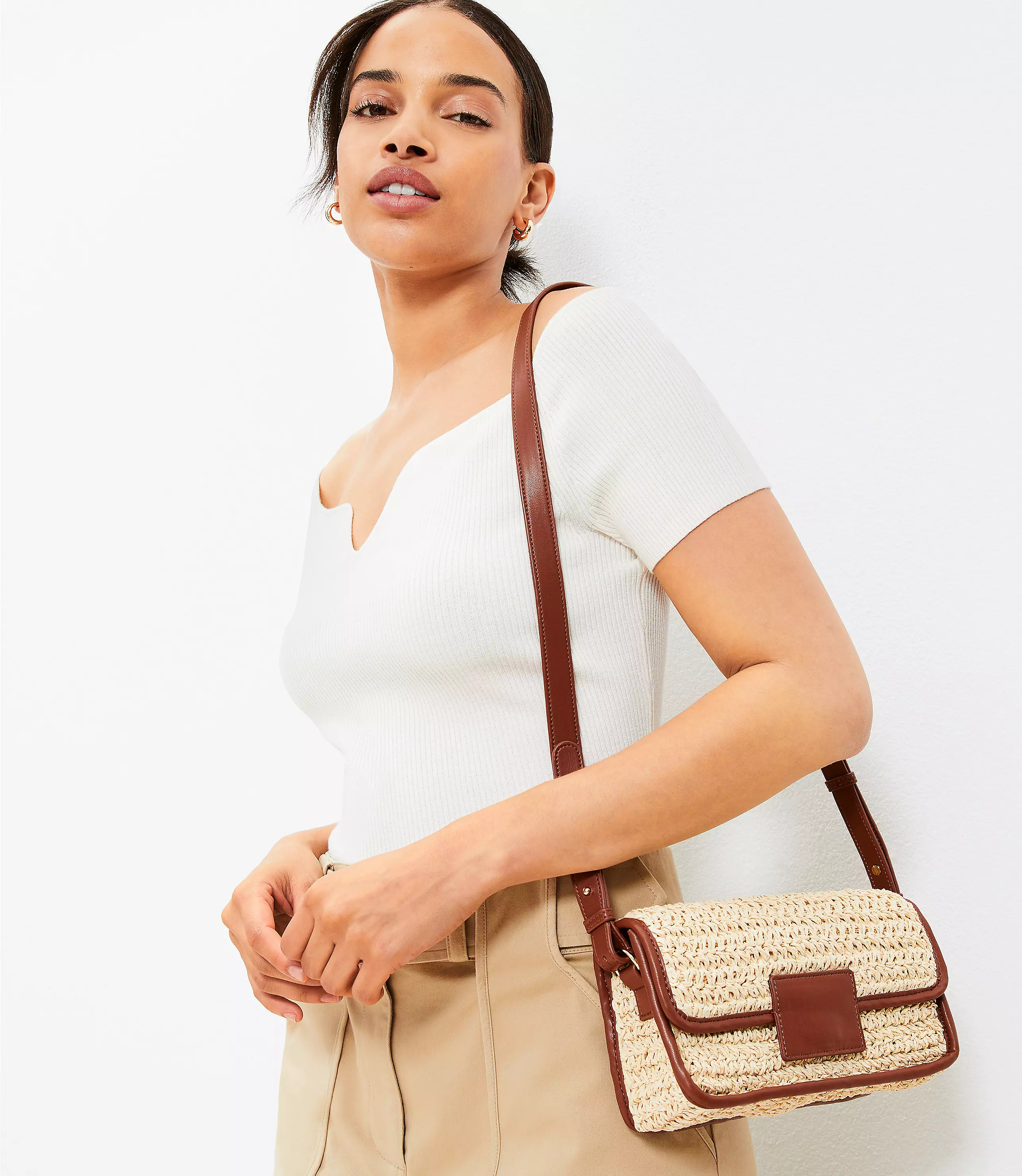 Sweetheart Sweater Tee | LOFT