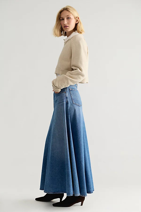 Citizens of Humanity Fluid Maxi Skirt | Free People (Global - UK&FR Excluded)