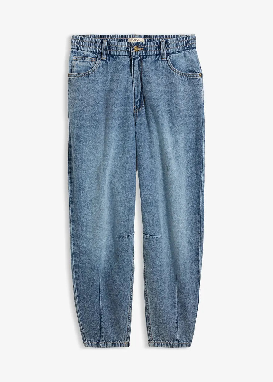 Barrel-Jeans High Waist cropped | Bonprix DE