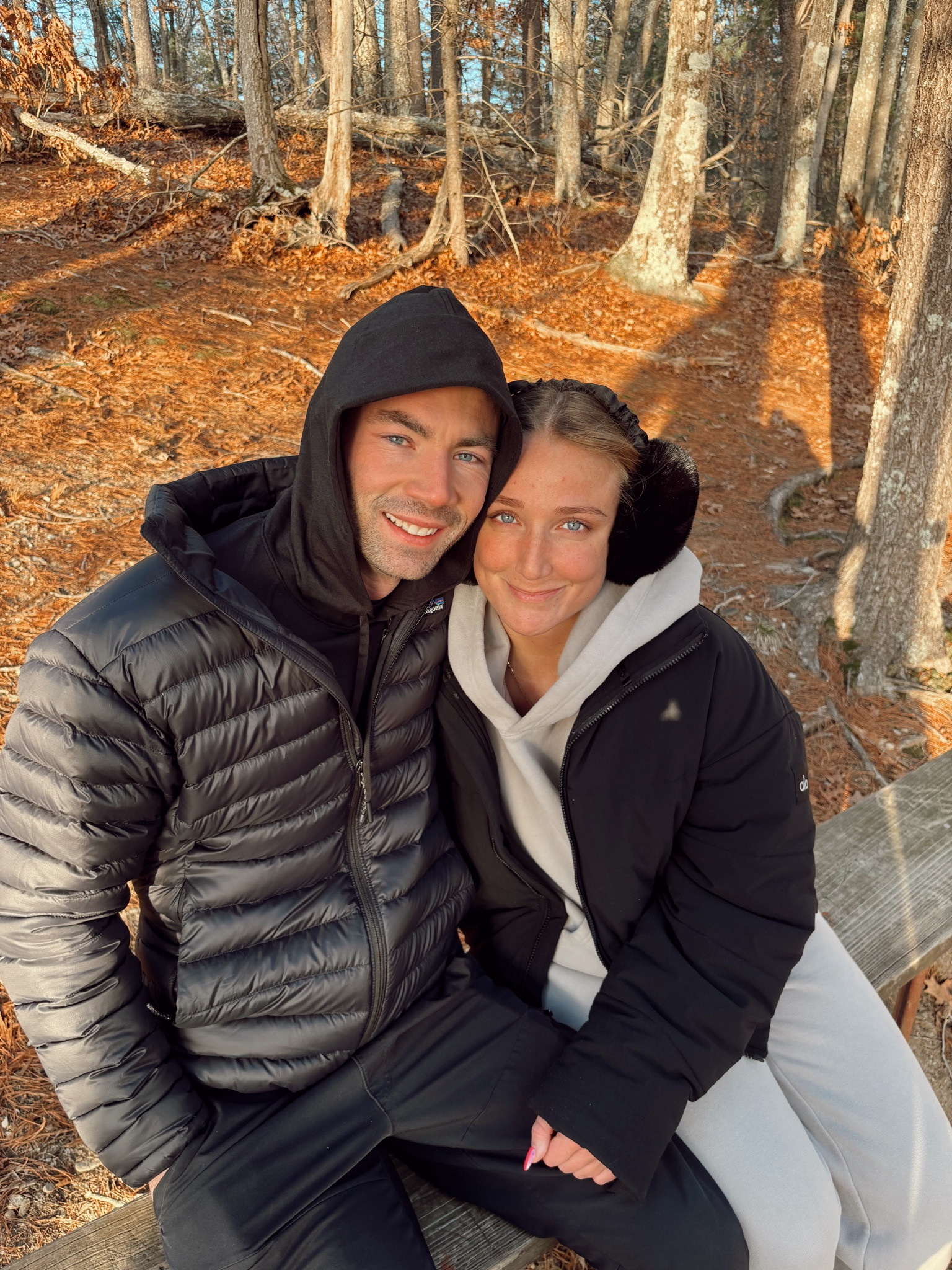 Staying warm on my walk 😊 

#LTKbeauty #LTKfitness #LTKover40