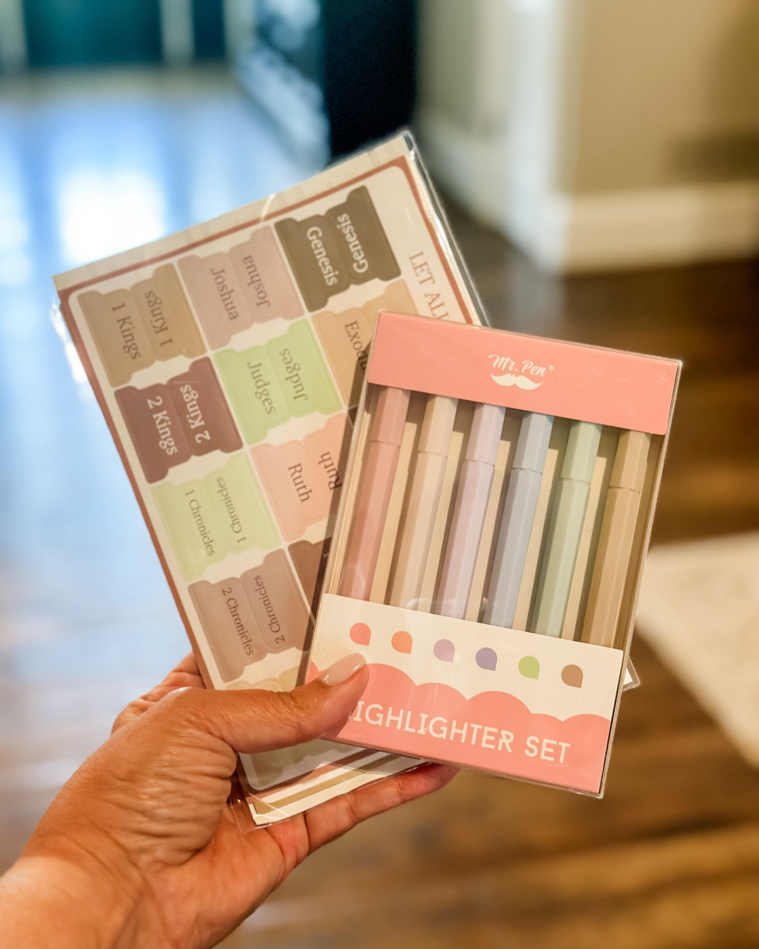 These Bible tabs and highlighters from Amazon are perfect for enhancing your Bible study experience. The Bible tabs are durable, easy to apply, and come in a variety of colors and styles to match your personal taste. They help you quickly navigate to your favorite books and passages. The highlighters are designed to be gentle on thin Bible pages, preventing bleed-through while allowing you to emphasize important verses. Available in a range of vibrant colors, they make it easy to organize your thoughts and reflections. Ideal for personal use or as a thoughtful gift for fellow Bible readers.

#LTKGiftGuide #LTKFindsUnder50