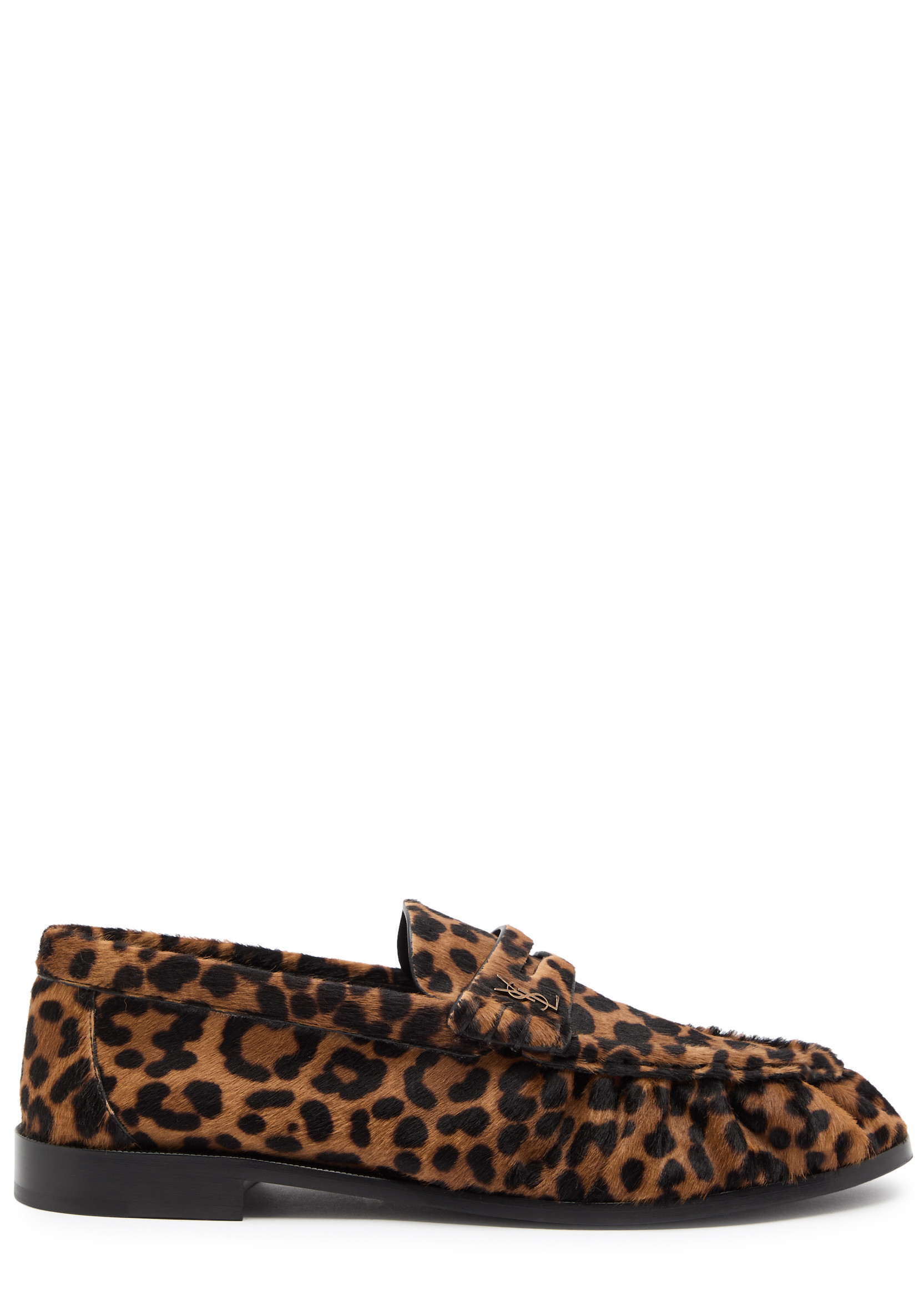 Le Loafer 15 leopard-print calf hair loafers | Harvey Nichols