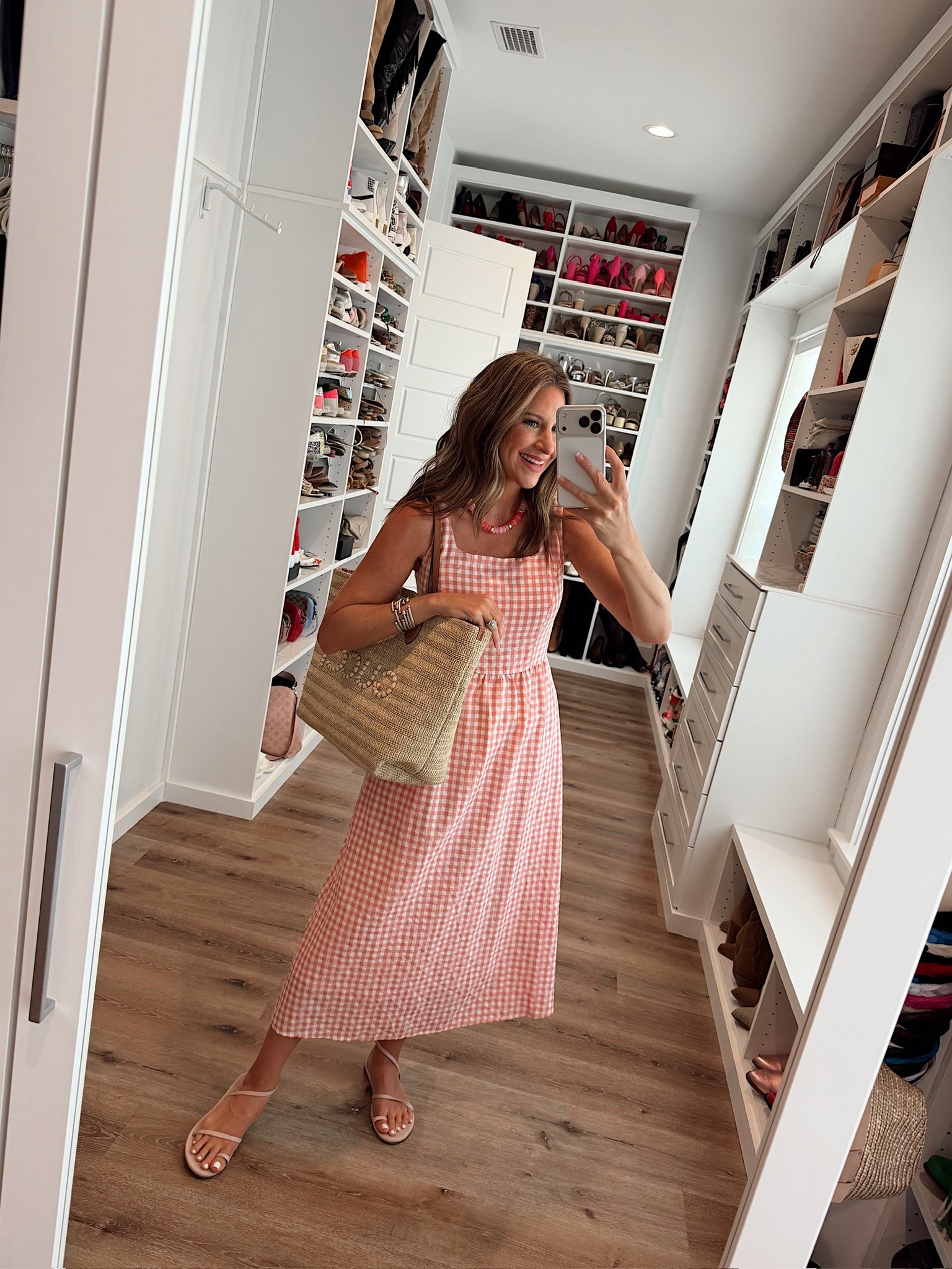 In a small dress, necklace, sandals and accessories - fits tts.

#LTKootd #LTKgrwm #LTKSeasonal