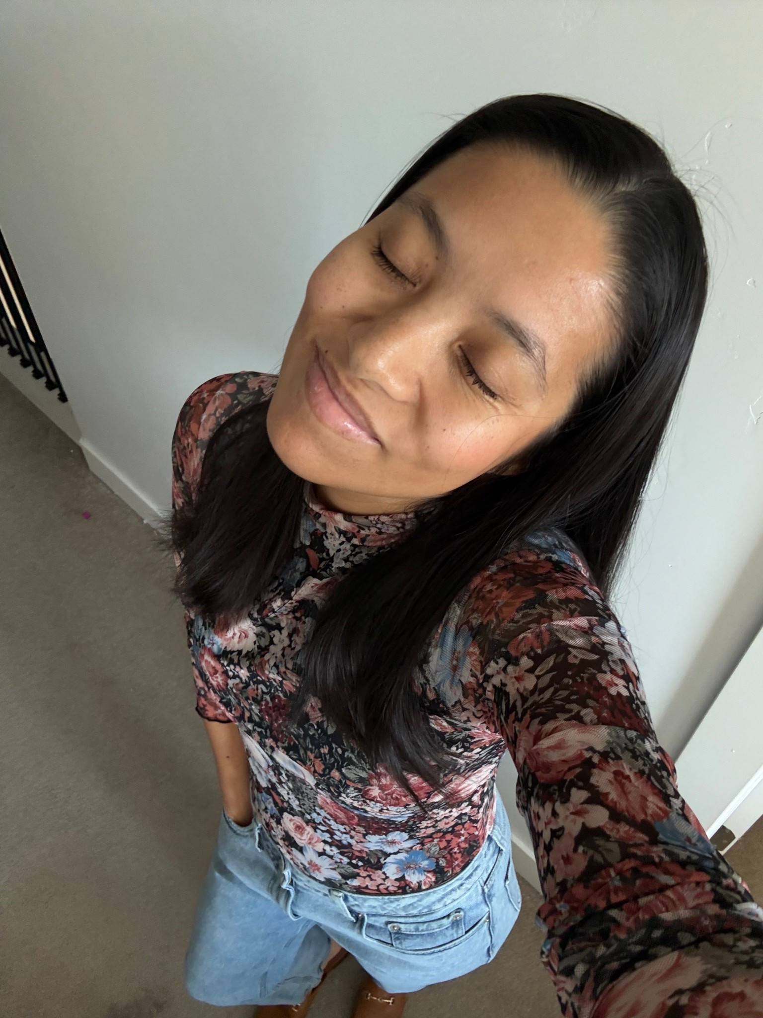 Felt cute had to document. Short girl friendly outfit  

Lace sheer floral top. Love it more than I thought I would! Size S

Amazon essentials jeans Size 8 short

Shoes size 6.5

#LTKdayinmylife #LTKValentine #LTKootd
