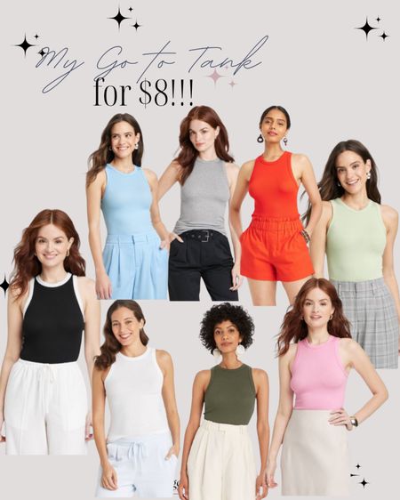 Every year I buy these tank tops! Super affordable and they come in multiple colors!! Dress them up or down!!

#LTKStyleTip #LTKFindsUnder50 #LTKHome